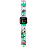 Reloj Led La Casa De Muñecas De Gabby