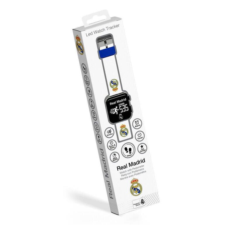 Reloj Led Multifuncion Real Madrid
