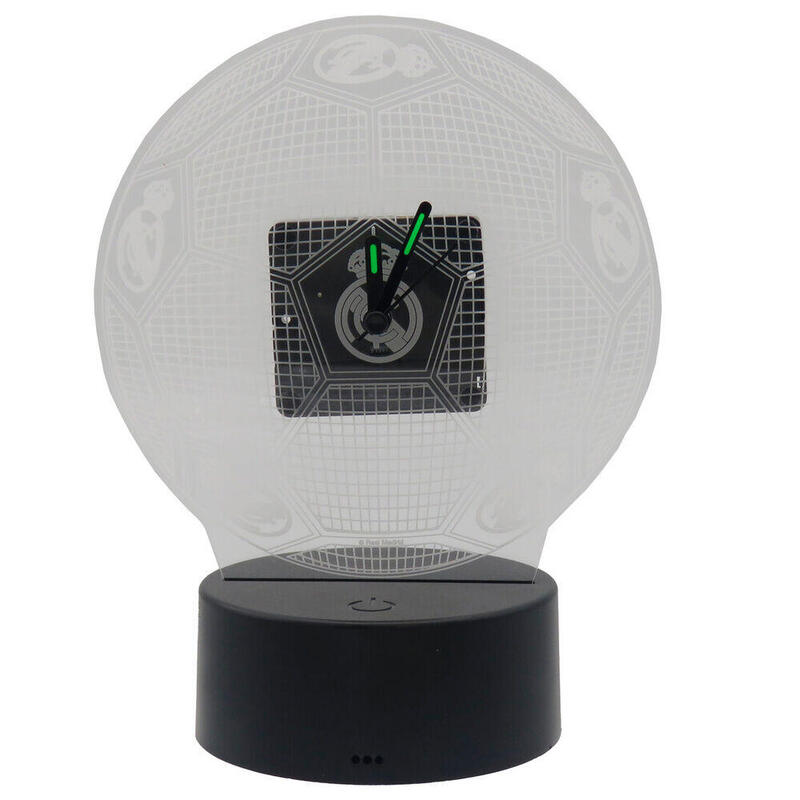 Reloj Led Real Madrid Metacrilato