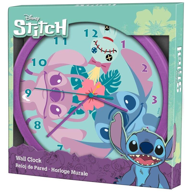 Reloj Pared Stitch Disney