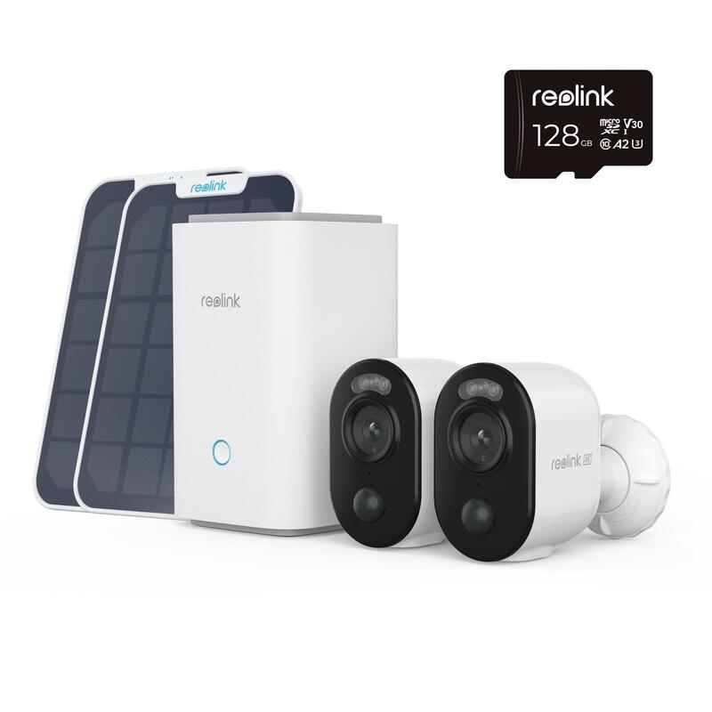 Reolink Hub 1 Mit 2x Argus B350 + 2x Solarpanel