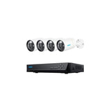 Reolink Nvs8-12mb4, Conjunto 1x Nvr De 8 Canales, Cámara 4x 12 Mp Nvs8-12mb4