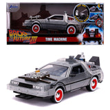 Replica Delorean Time Machine Vehiculo 1/24 Scale Back To The Future Iii