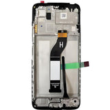 Repuesto De Pantalla Oled Con Marco Para Redmi 13c 4g 5g/13r 5g/Poco C65/Poco M6 5g