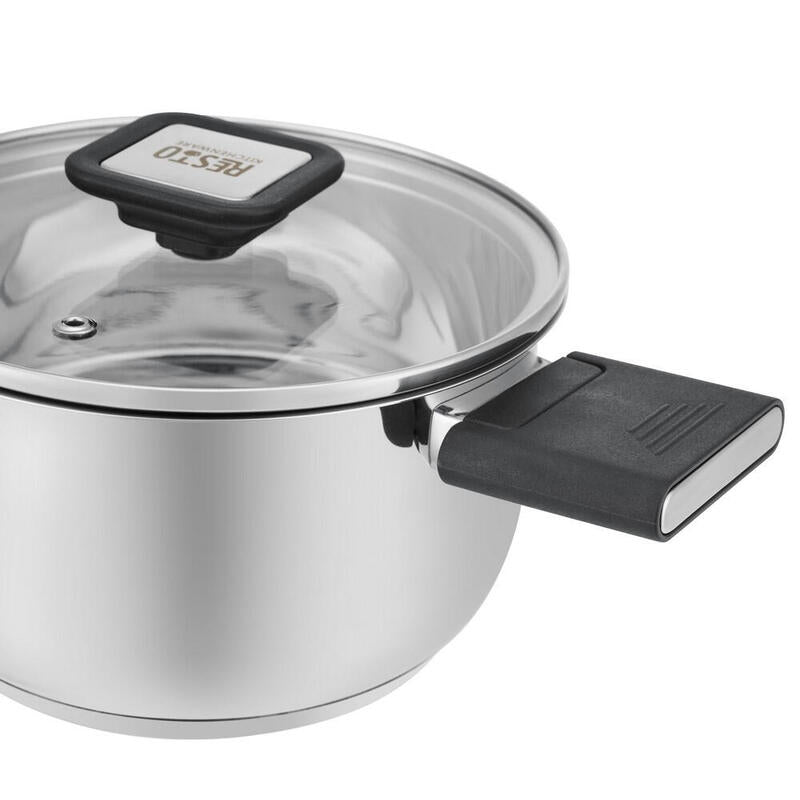 Resto Kitchenware Anser 1,6 L Alrededor Negro, Acero Inoxidable