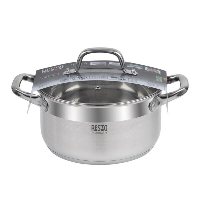 Resto Kitchenware Libra 3,6 L Alrededor Acero Inoxidable