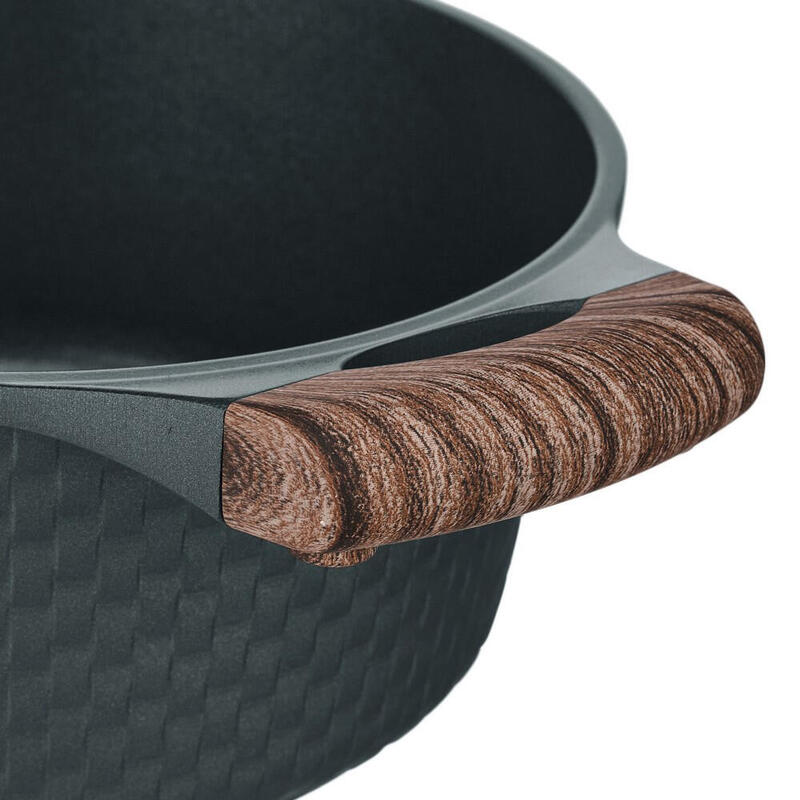Resto Kitchenware Ran 2,4 L Alrededor Negro, Madera