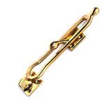 Retenedor Puerta Latón Pulido Dorado