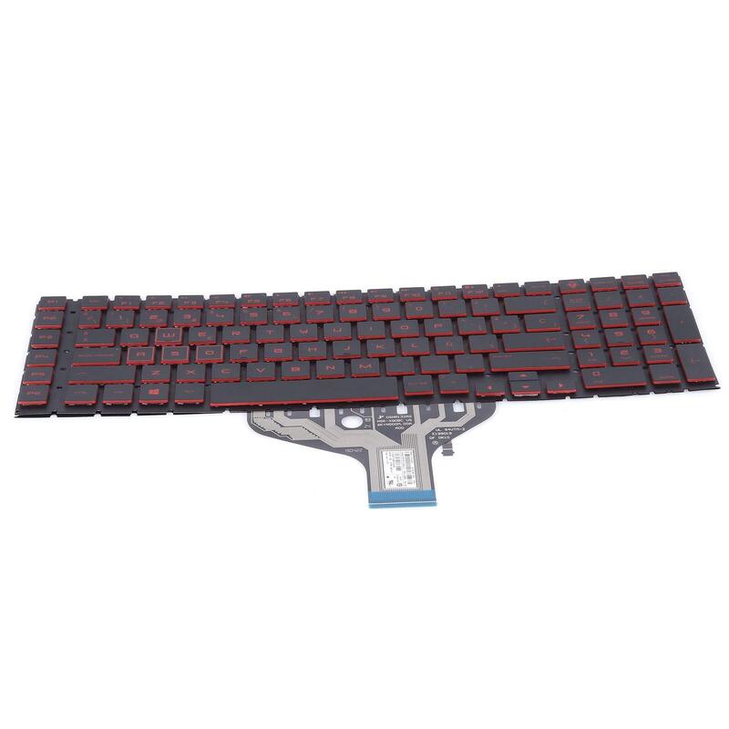 Retroiluminación Teclado Hp 17 Cb, Letra Roja Negra, Borde Rojo 12 0405a Wx01 T01teclado