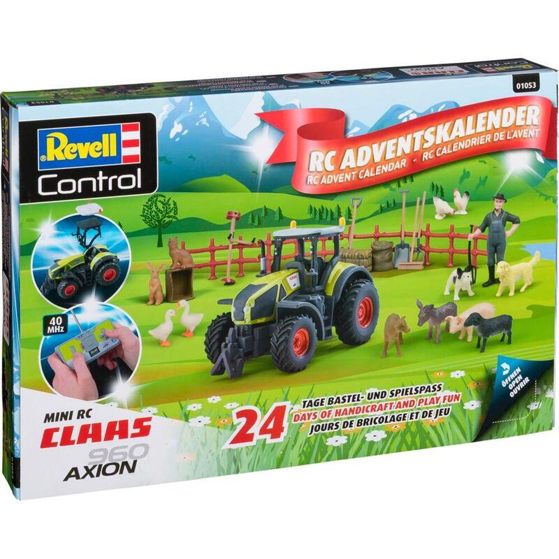 Revell Adventskalender Rc Traktor Claas Axion 960