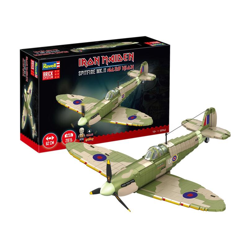 Revell - Brick System - Iron Maiden Spitfire Mk.Ii Aces High