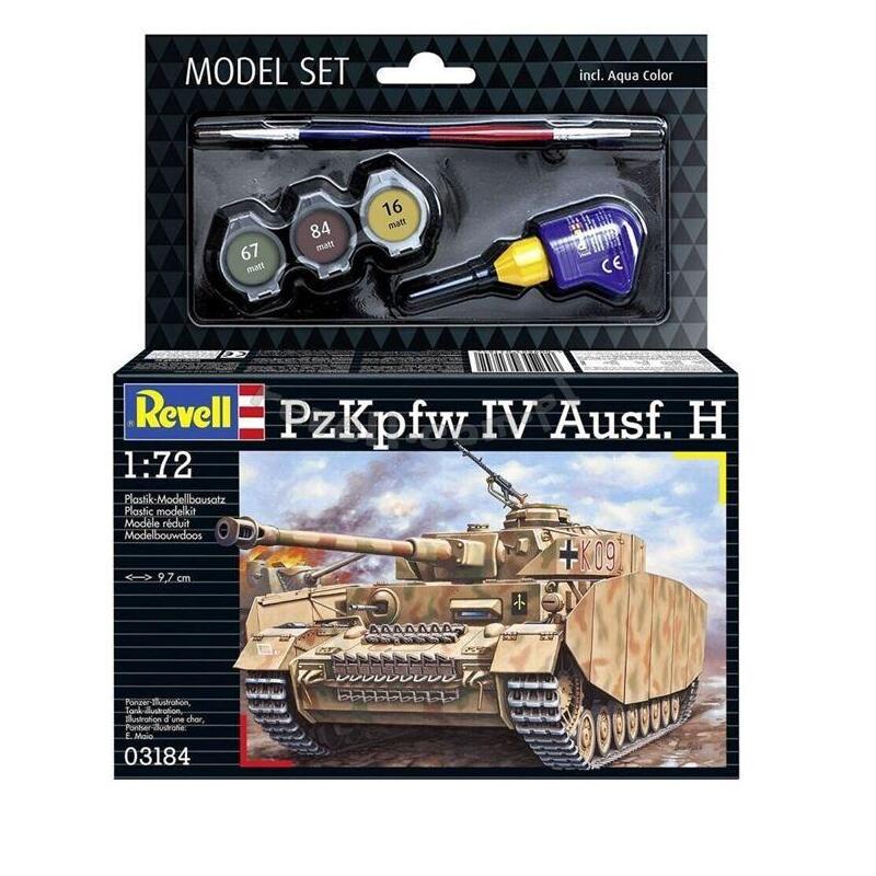 Revell Model Set Pzkpfw. Iv Ausf H 1/72
