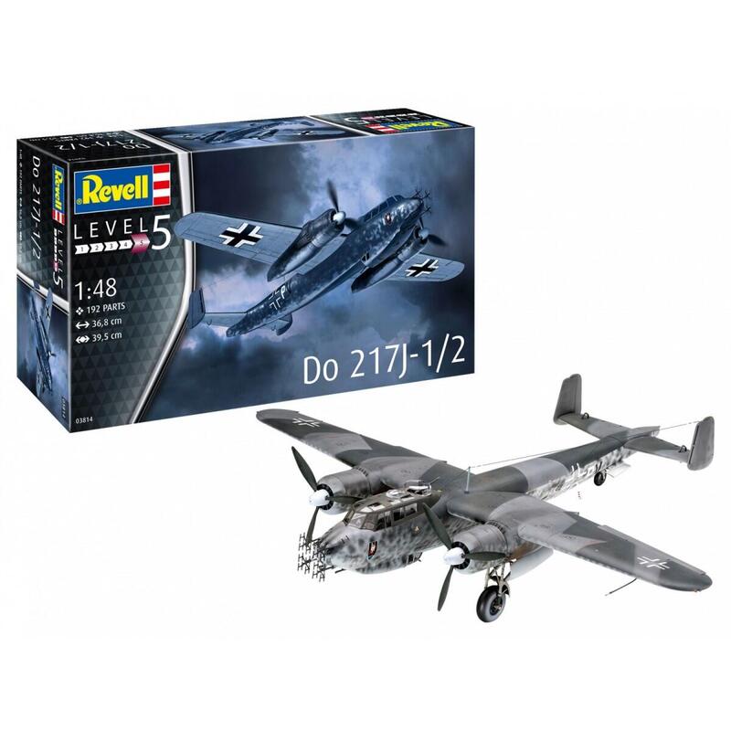 Revell Samolot Do 217j   1/2  1/48