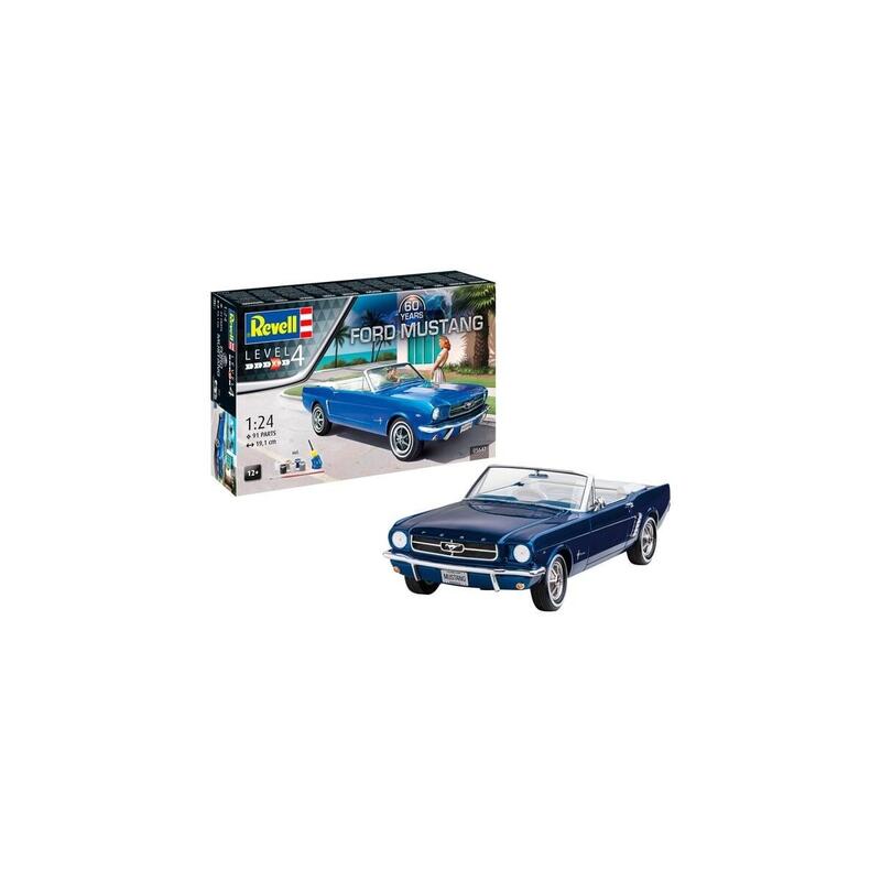 Revell Set De Regalo "60 Aniversario Del Ford Mustang", Maqueta De Vehículo Escala: 1:24 4009803056470
