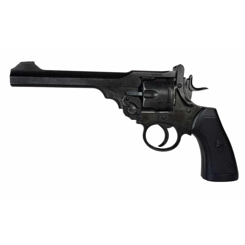 Revólver Webley Mkvi. 455 Serivce  Cal. 5.5 Mm Diabolo Shells 6 Shots.Ekp Do17j