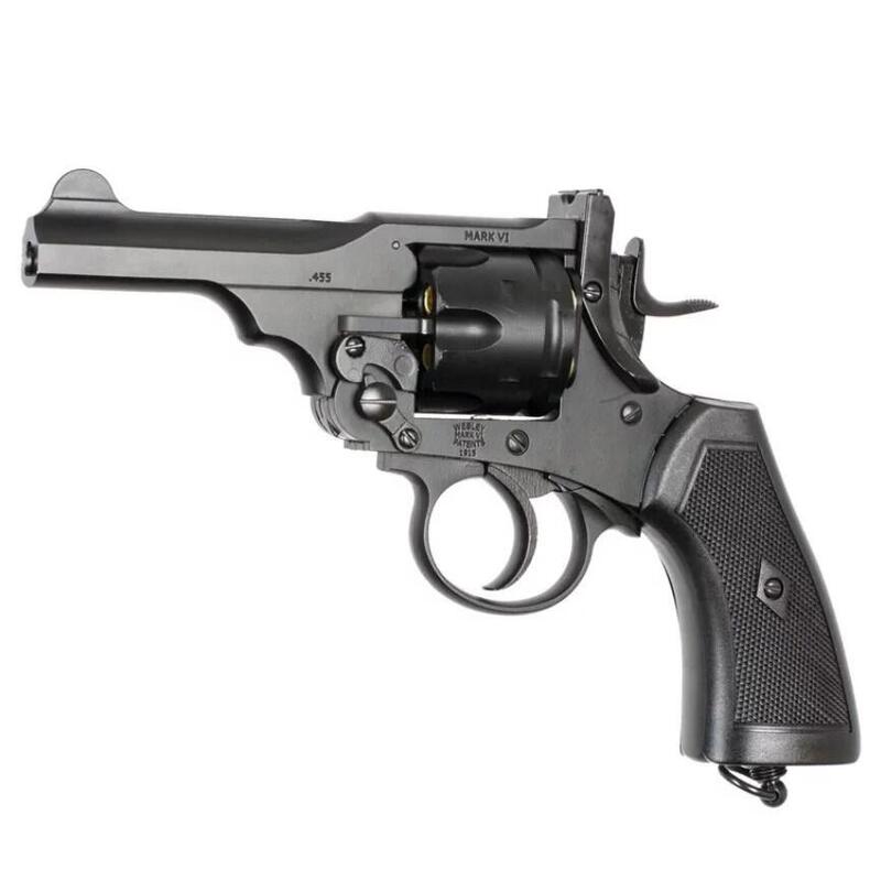 Rewolwer Webley Mkvi .455 Police Kal.4,5 Mm Diabolo Luski 6-Strzal. Lufa 4" Co2 Black Ekp Do17j