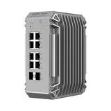 Reyee 10-Port Echter Indumrie-Switch, 8x Gbit, 2x Sfp, Bis 80°C