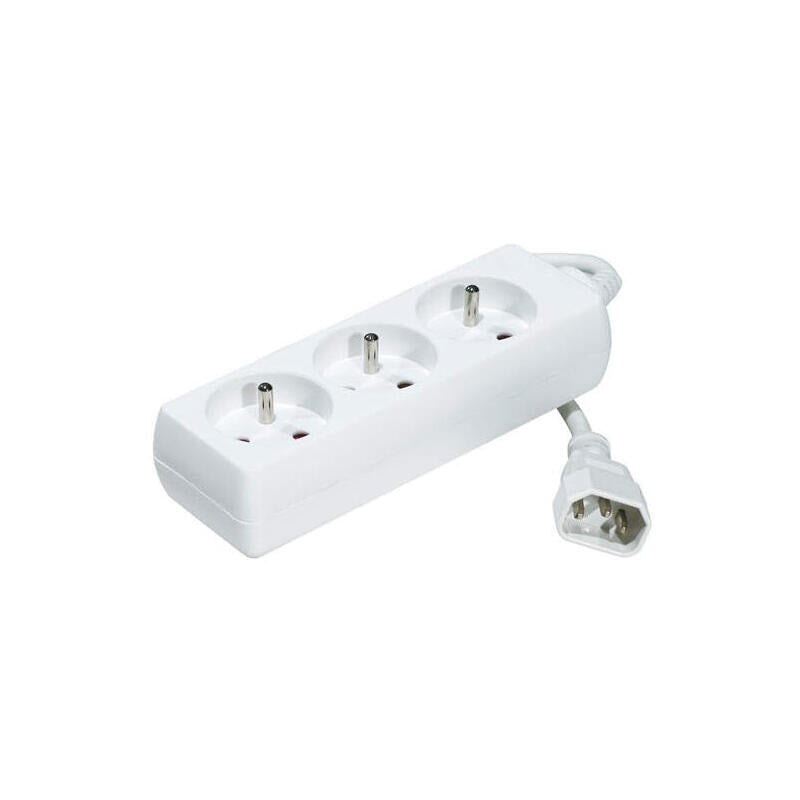 Riello Regleta Toma Iec A 3 Tomas 1.20m Blanca