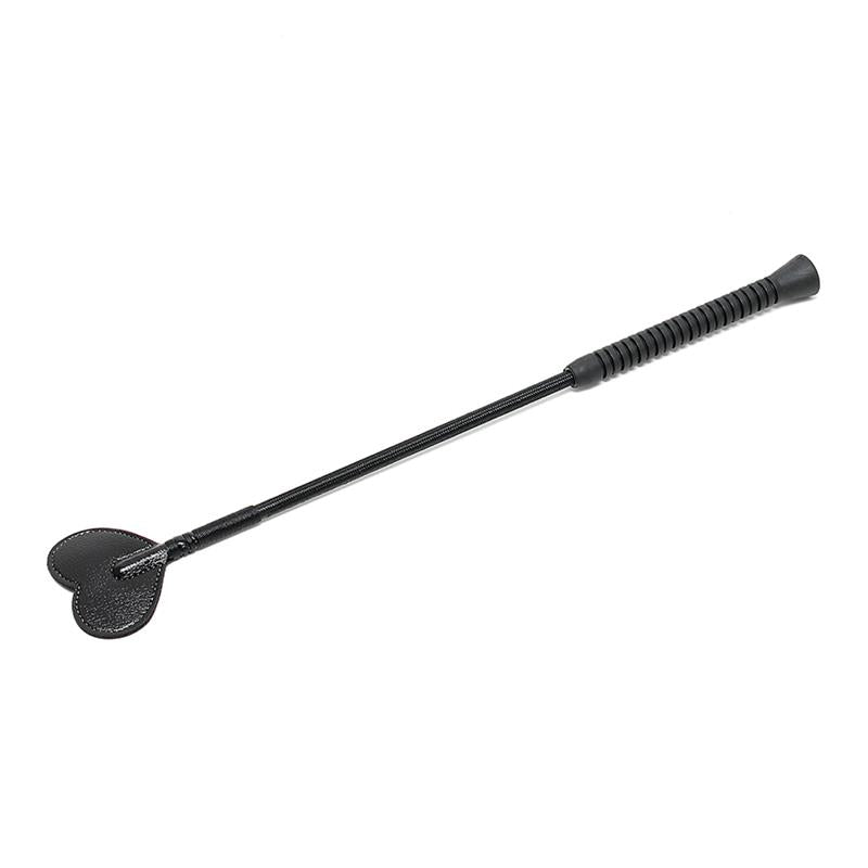 Fusta Cuero Negro 50 Cm