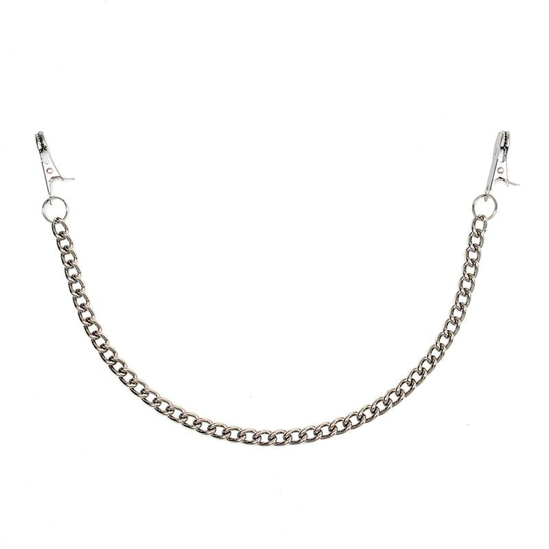 Rimba Bondage Play Pinzas Para Pezones Con Cadena