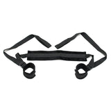 Rimba Bondage Play Set De Ataduras Ajustable Color Negro