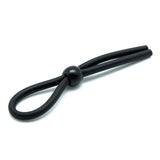 Rimba Latex Play Cordón Ajustable Para Pene Color Negro