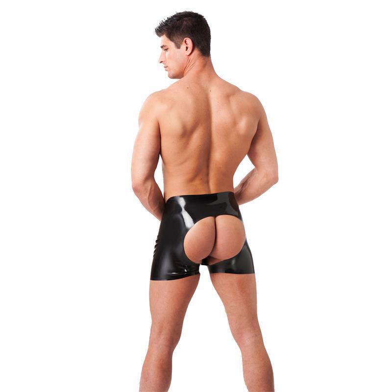 Rimba Latex Play Pantalones Abiertos Por Detrás Talla (Interno):L
