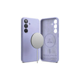 Ringke Galaxy S25 Case Silicone Magnetic Lavender