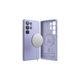 Ringke Galaxy S25 Ultra Case Silicone Magnetic Lavender