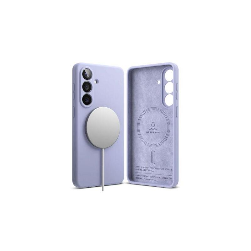 Ringke Galaxy S26 Plus Case Silicone Magnetic Lavender