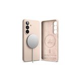 Ringke Galaxy S26 Plus Case Silicone Magnetic Pink Sand