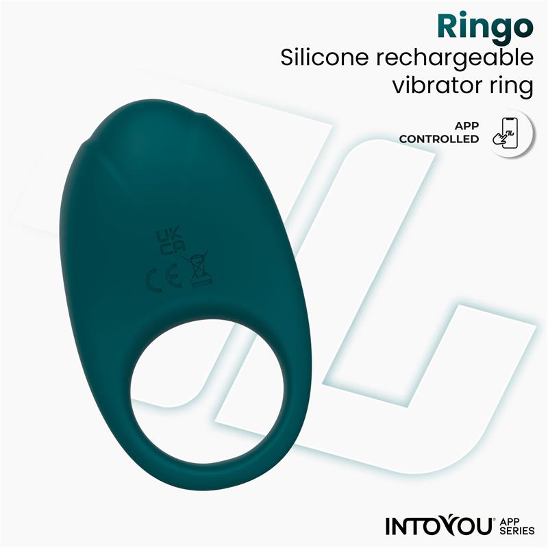 Ringo Anillo Vibrador Con App Unibody Verde