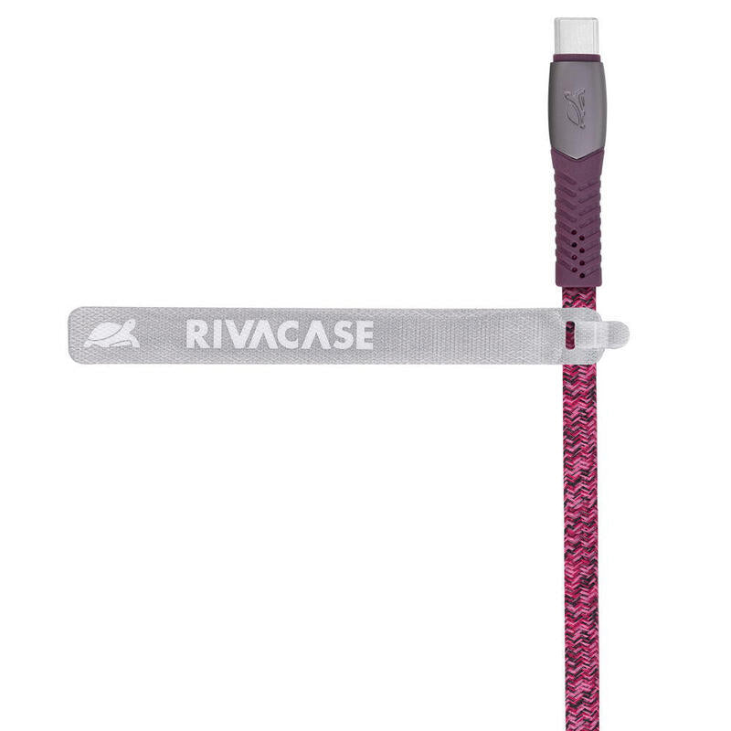 Rivacase Ps6102 Rd12 Cable Usb Usb 2.0 1,2 M Usb C Usb A Rojo