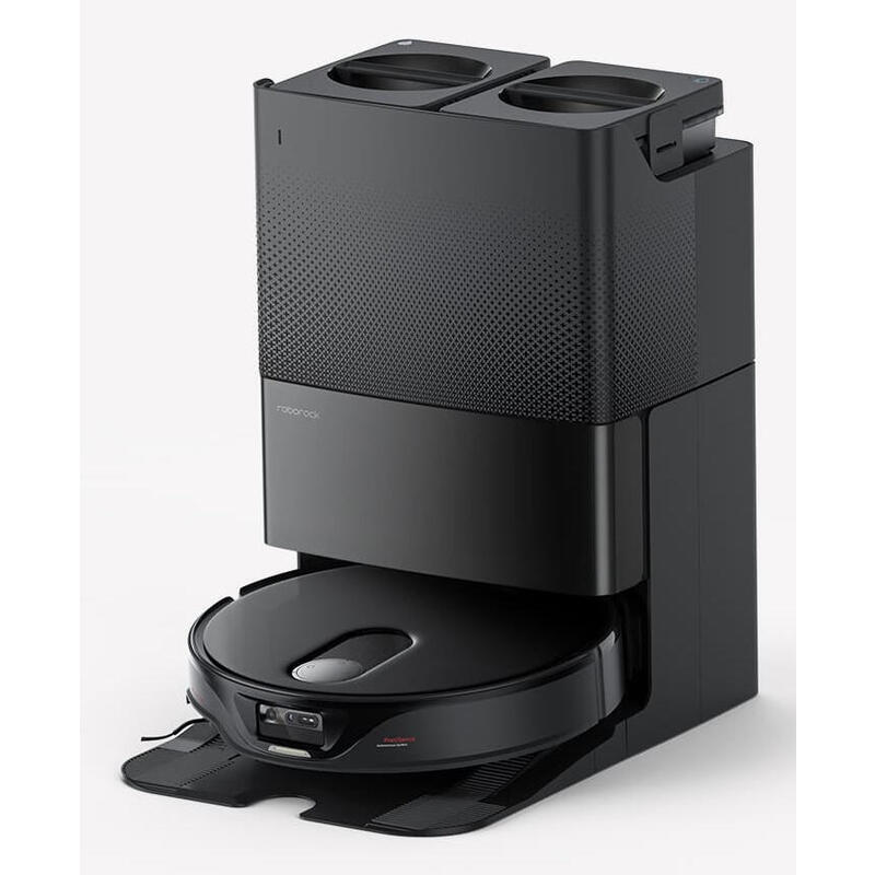 Robot Aspirador  Roborock Qrevo Slim, Negro, Incl. Estación De Acoplamiento Multifuncional 3.0 Rsd0722ce