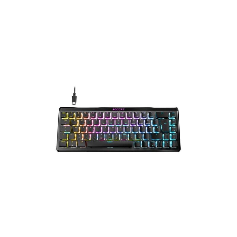 Roccat Vulcan Ii Mini Air, Teclado De Juegos Negro, De-Layout, Titan Ii Red Óptico Roc-27-000