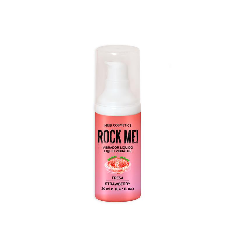 Rock Me! Vibrador Líquido Fresa 20 Ml