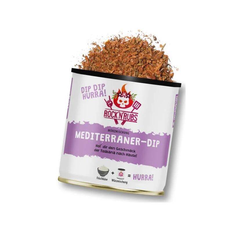 Rock N Rubs Dip Dip Hurra - Mediterraner-Dip 140g 01 28