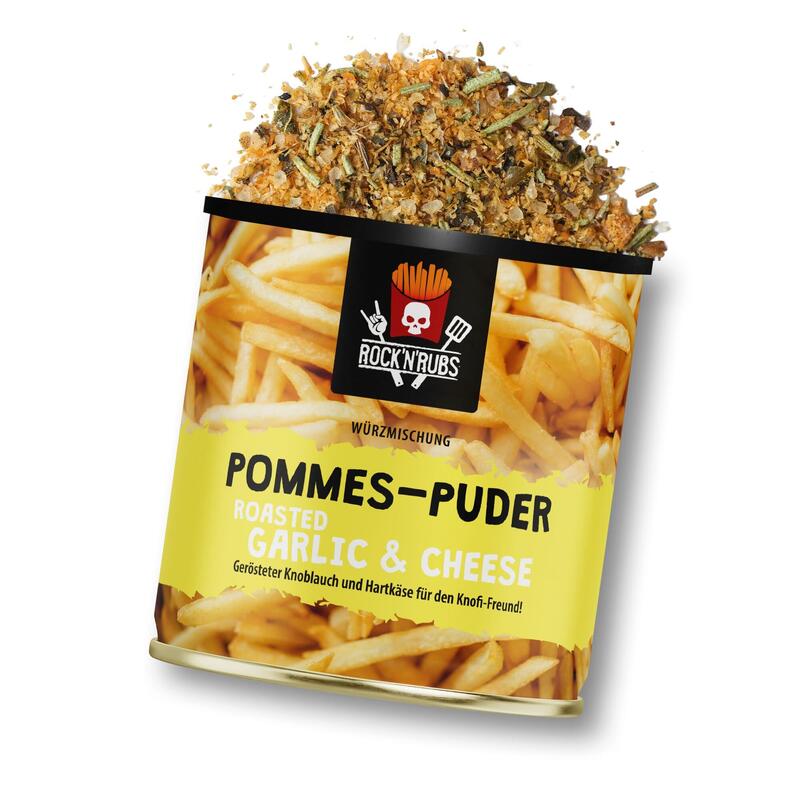 Rock N Rubs Pommes-Puder - Garlic & Cheese 150g Mhd 07 27