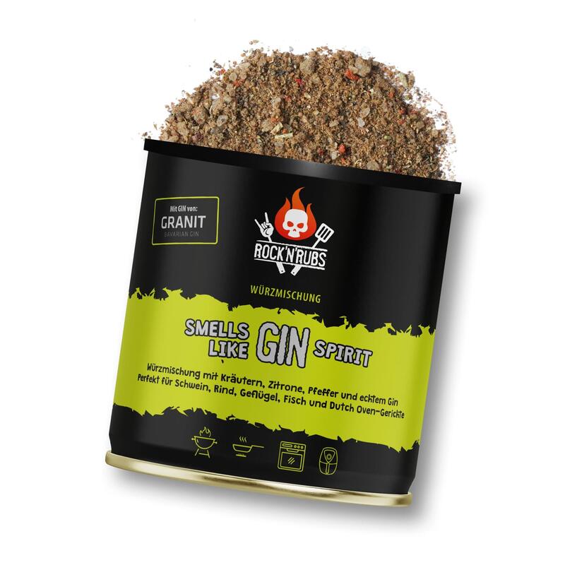 Rock N Rubs - Smells Like Gin Spirit 130g Mhd 02 28