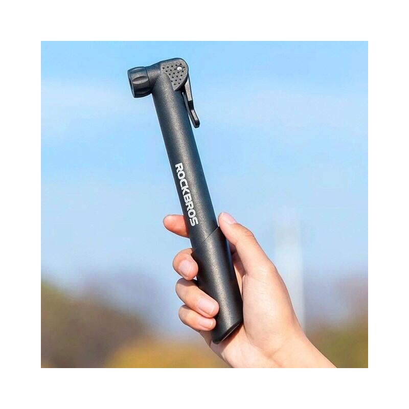 Rockbros 42520001001 Bomba De Mano Para Bicicleta Negro