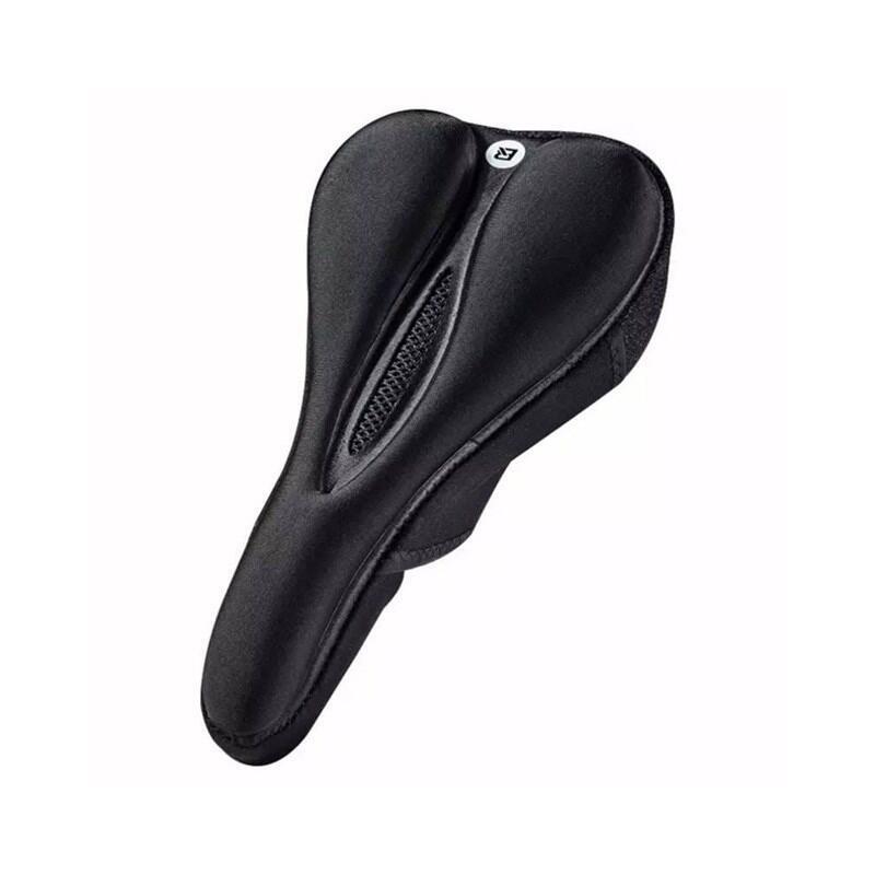 Rockbros Lf047-B Funda Sillín L Silicona + Espuma Viscoelástica Negro