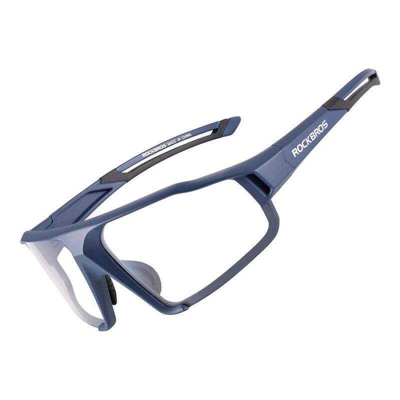 Rockbros Sp216bl Uv400 Blue Photochromic Cycling Glasses