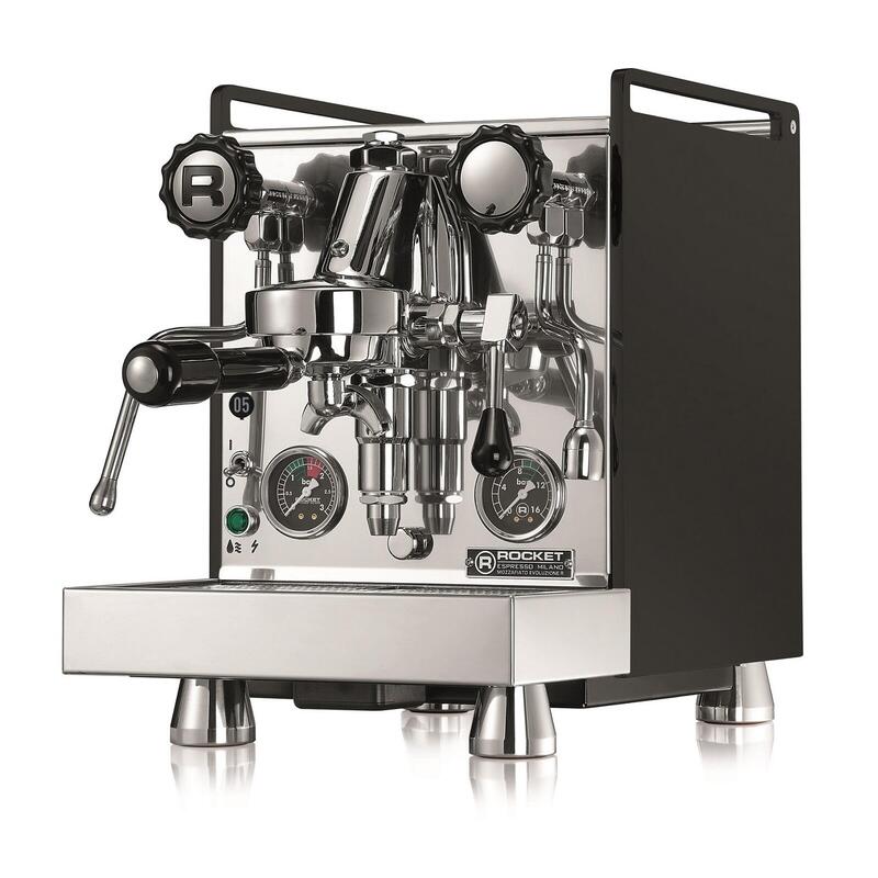 Rocket Mozzafiato Premium Siebträger Con Wassertank Y Cronometro R Pid Negro