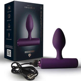 Rocks-Off - Nova Solaris Plug Anal Fino Recargable 16 Funciones Violeta