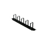 Roger Rangierpanel 19", 1he, Rangierfrontplatte, Negro