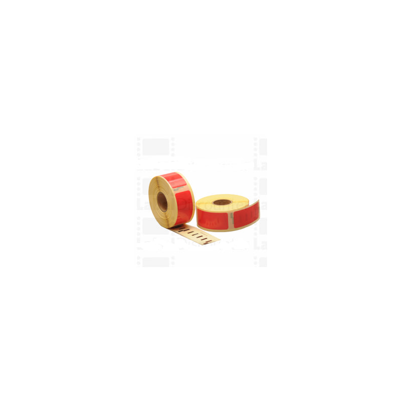 Rojo 54mmx25mm 500psc Para Dymo Labelwriter 400- S0722520