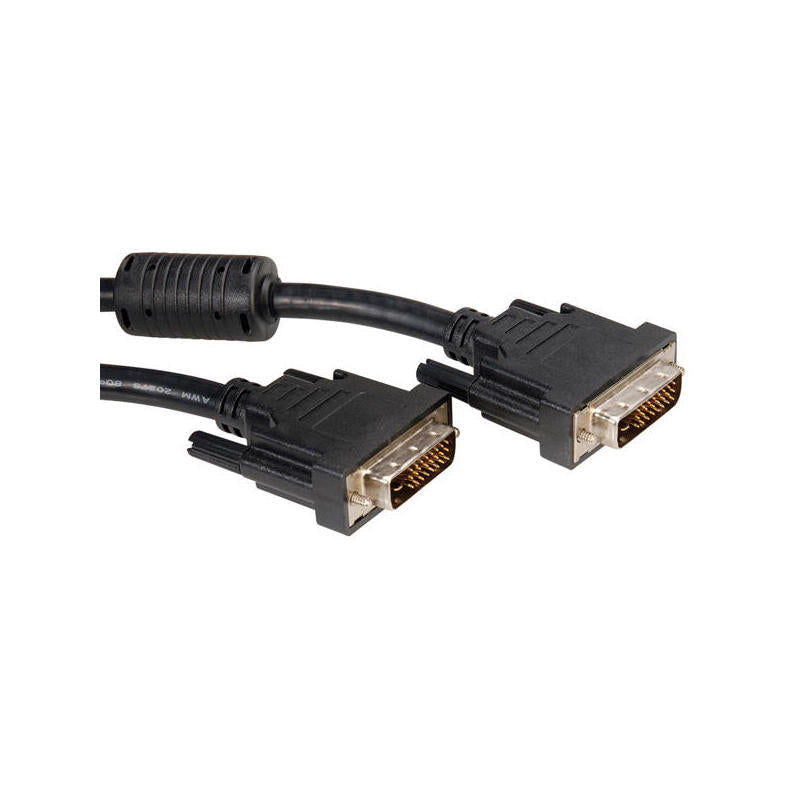 Roline 11.04.5555 Cable Dvi 5 M Dvi-D Negro