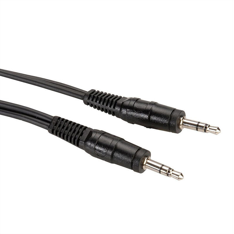 Roline 11.09.4510 Cable De Audio 10 M 3,5mm Negro
