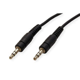 Roline 11.09.4510 Cable De Audio 10 M 3,5mm Negro