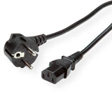 Roline Cable De Alimentación, Recto Iec Conector Hembra, Negro, 5 M